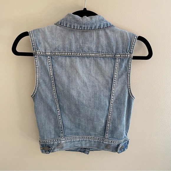 Aritzia Talula Denim Vest Size XS - Picture 3 of 8